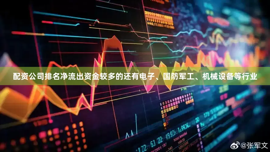 配资公司排名净流出资金较多的还有电子、国防军工、机械设备等行业